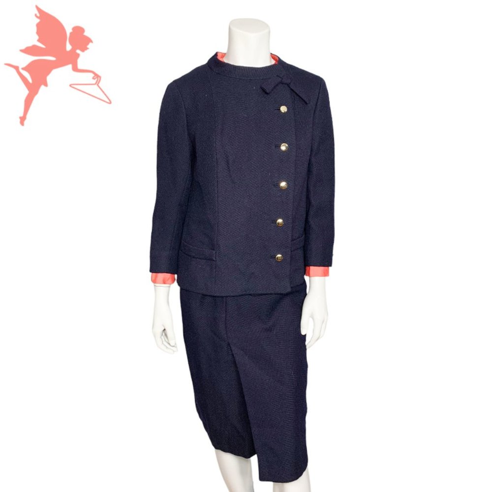 VINTAGE B. ALTMAN & CO. 1950's 3 Piece Skirt Suit